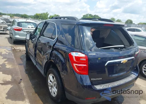 2017 Chevrolet Equinox Lt из США, поврежденный, VIN 2GNALCEKXH1573373